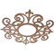 Ekena Millwork Dijon Wood Fretwork Pierced Ceiling Medallion, Walnut, 38"OD x 12 3/8"ID x 1/4"T CMWP38X38X0250DIWA - alternate 2